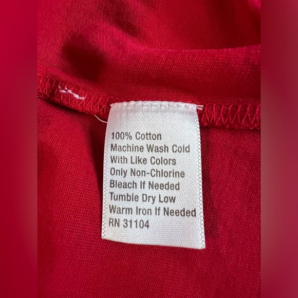 KIM ROGERS Women’s Dress Drawstring Size XL Red NWT - Picture 10 of 11